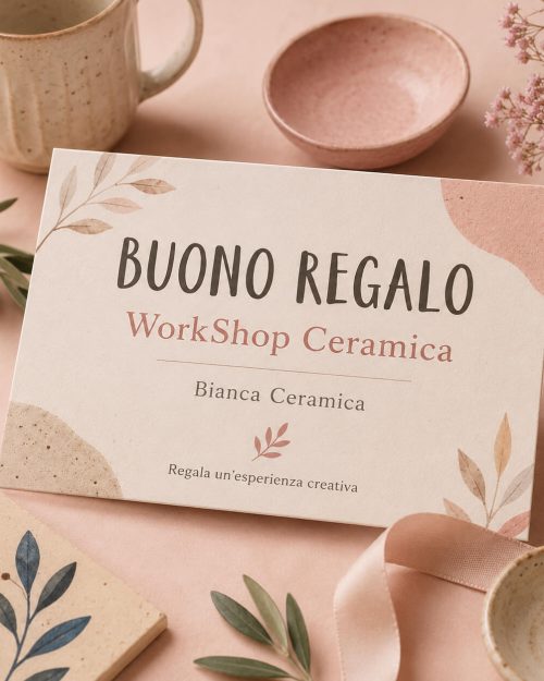 Buono regalo WorkShop Ceramica