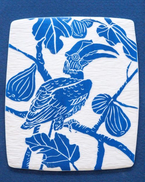 Quadro porcellana sgraffito